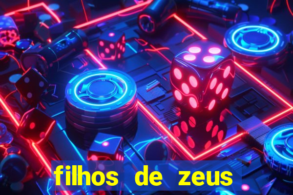 filhos de zeus mitologia grega